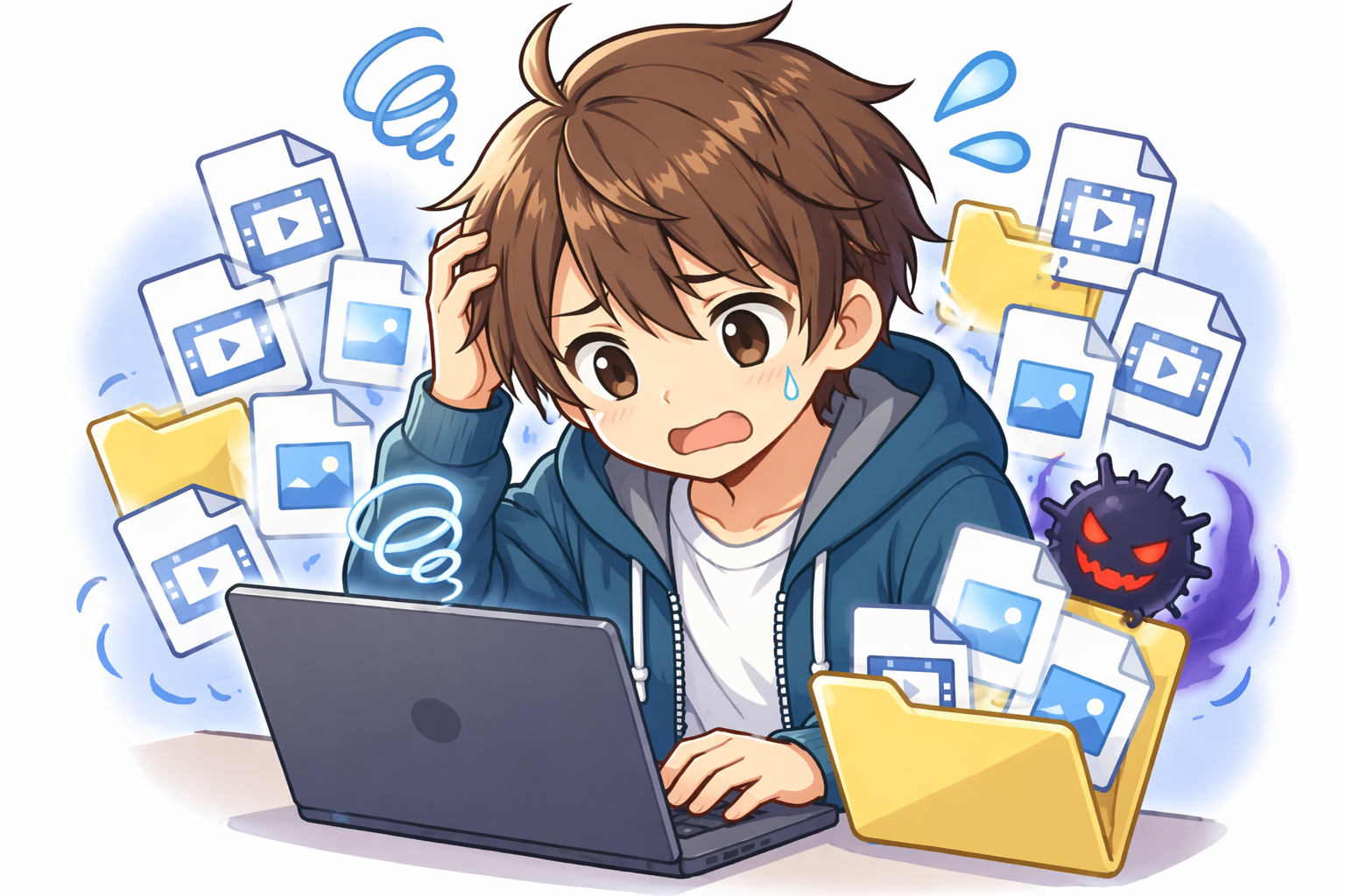 ダウンロードフォルダ、放置してない？PCが重くなる・危険な3つの理由【初心者向け】